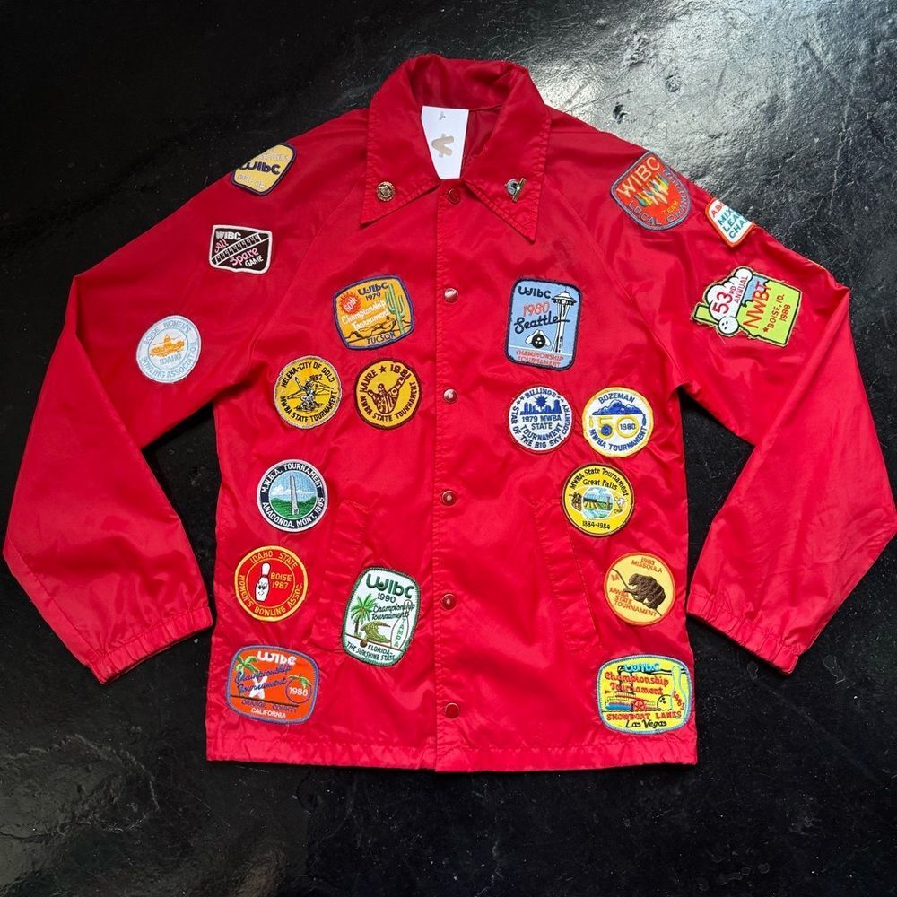 1970’s Patched Bowling Snap Jacket